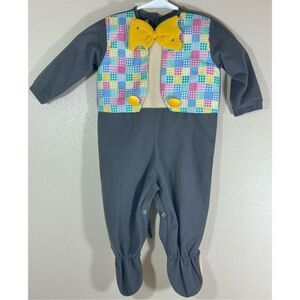 NWOT Vintage Donatello Baby Vested And Swiss Cheese Bow Tie Mouse Costume 12 MOS